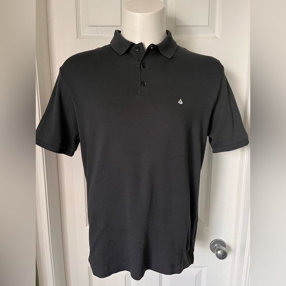 Mens Rag & Bone Pima Cotton SS Polo Shirt Large - Picture 2 of 9